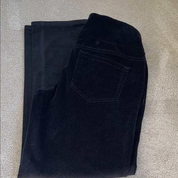 Chadwicks Petite Black Straight Leg Pull On Cords - Picture 5 of 9